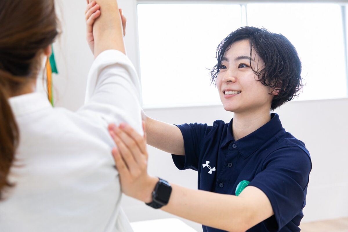 経験豊富な理学療法士・アスレティックトレーナーが常勤